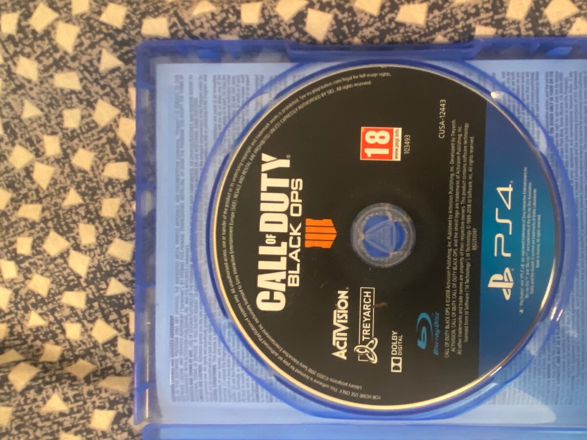 CALL OF DUTY BLACK OPS 4