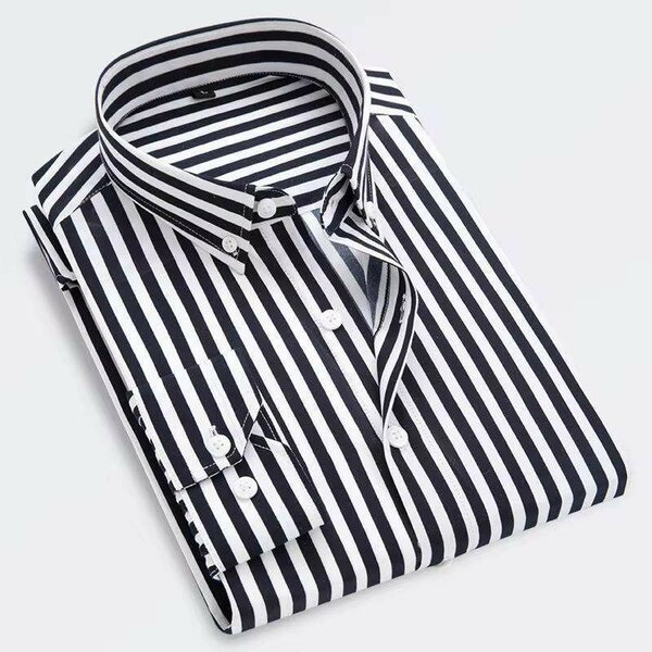 Chemise à Rayures Élégante Homme