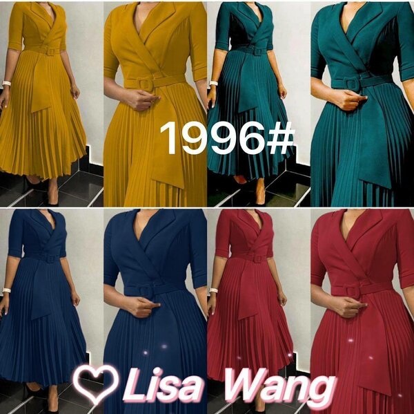 A-shaped ladies office wear