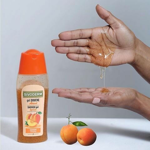 Gel douche sivoderm abricot