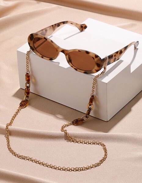 Lunettes de soleil léopard chic
