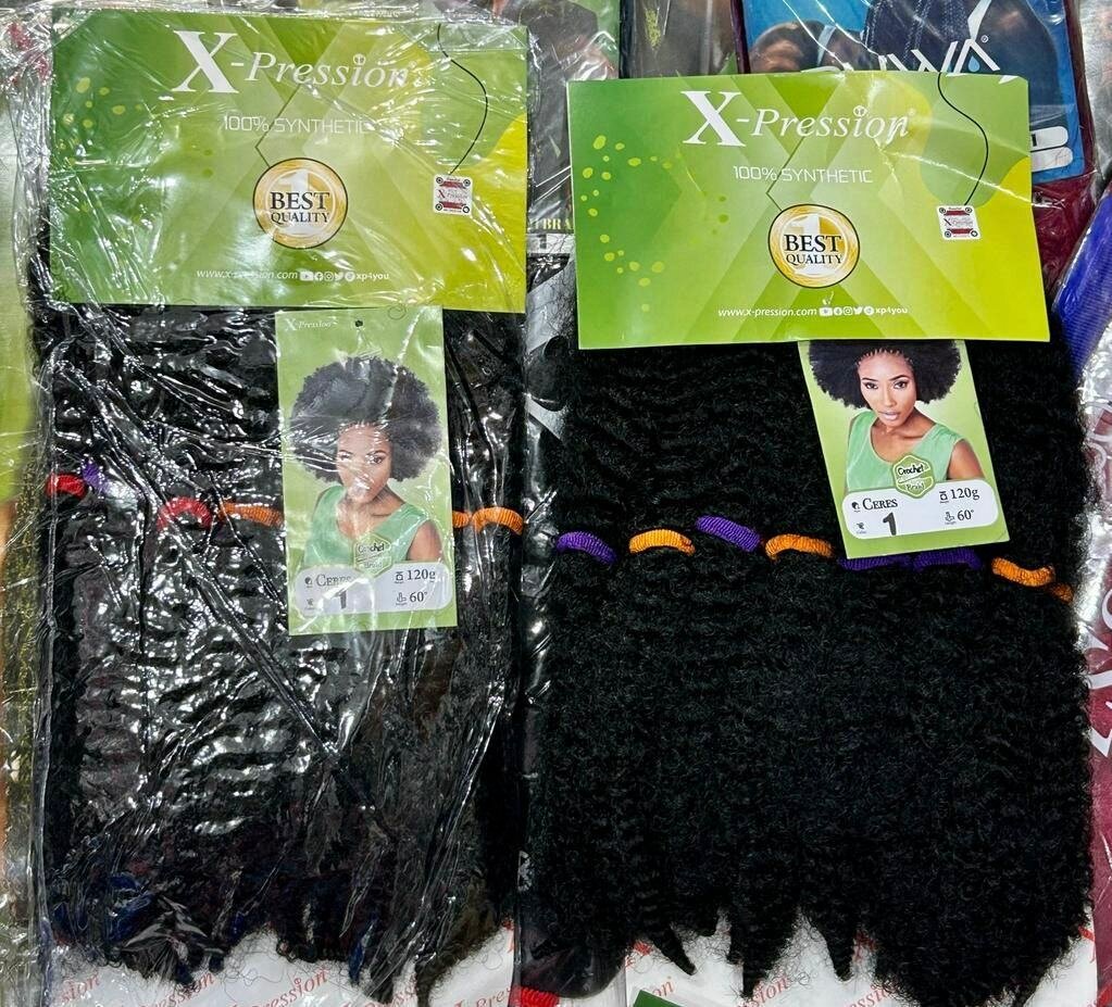 Extensions cheveux synthétiques X-Pression