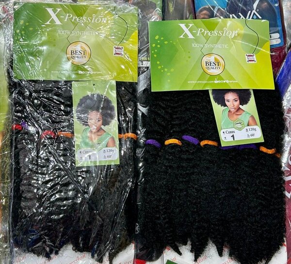 Extensions cheveux synthétiques X-Pression