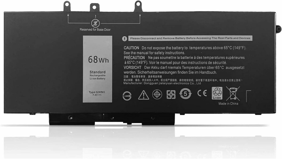 Batterie Dell GJKNX Pour Latitude 5580 5280 5288 5480 5490
