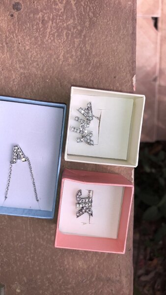 Initial necklace