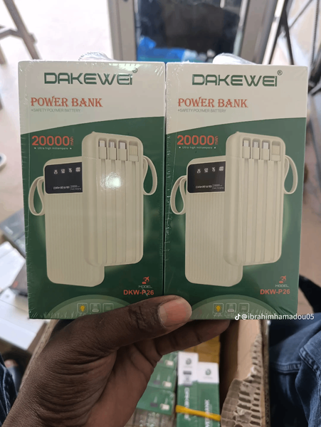 Batterie Externe Puissante Dakewei 20000mAh
