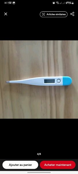 Thermomètre numérique précis