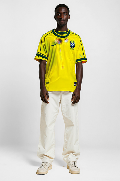 Maillot de Foot Brésil Jaune