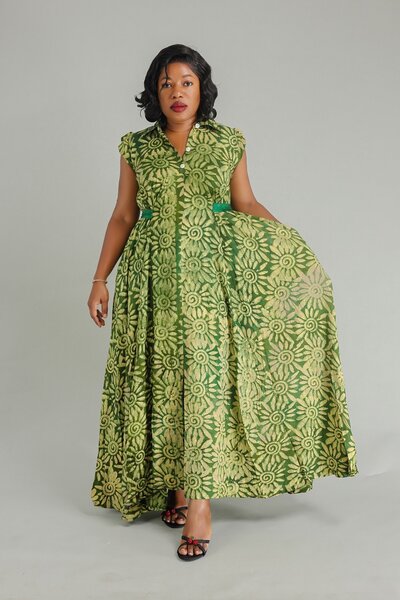 Robe adire