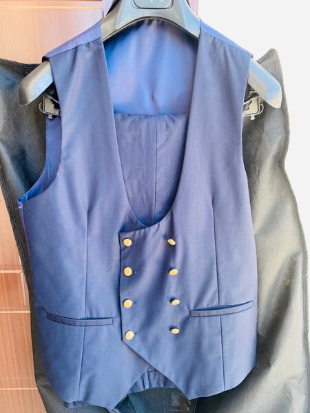 Navy Blue Suit.