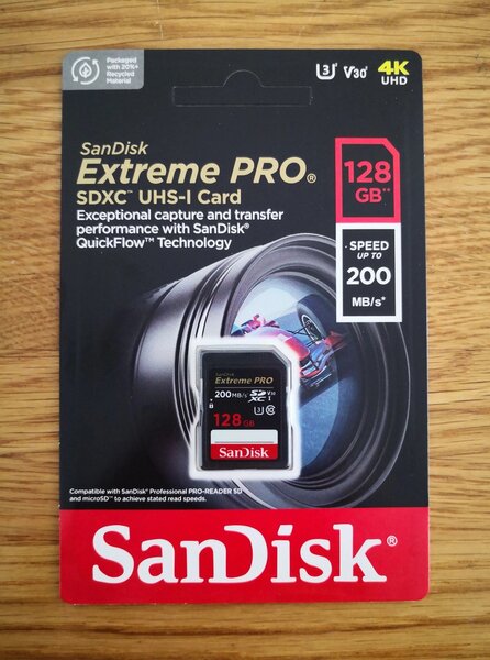 Carte SD 128gb