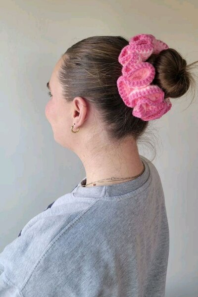 Chouchous en crochet colorés