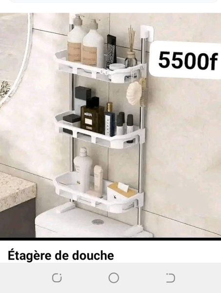 Étagère de douche