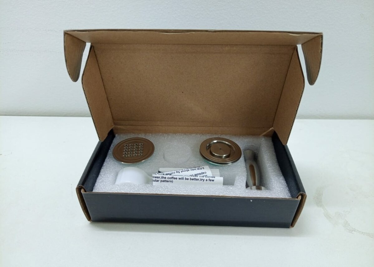 Capsule de café Nespresso rechargeable en inox