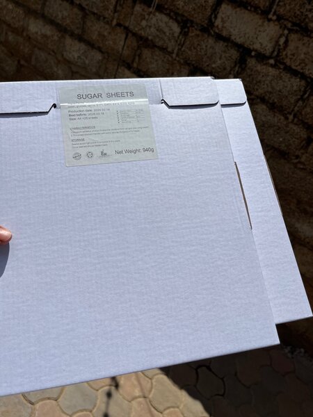 Edible paper