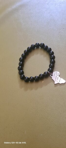 Bracelet perles avec pendentif