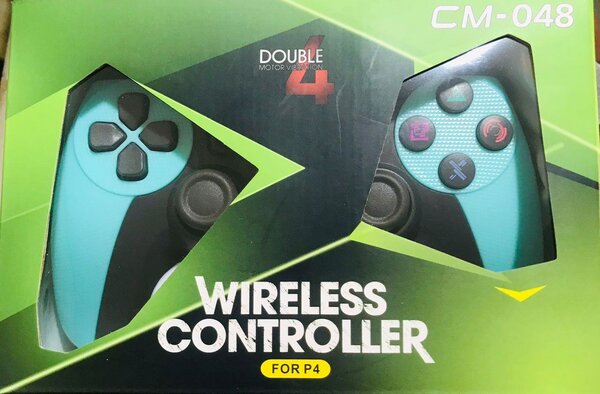 Manette PS4 Bleu ciel_Noir