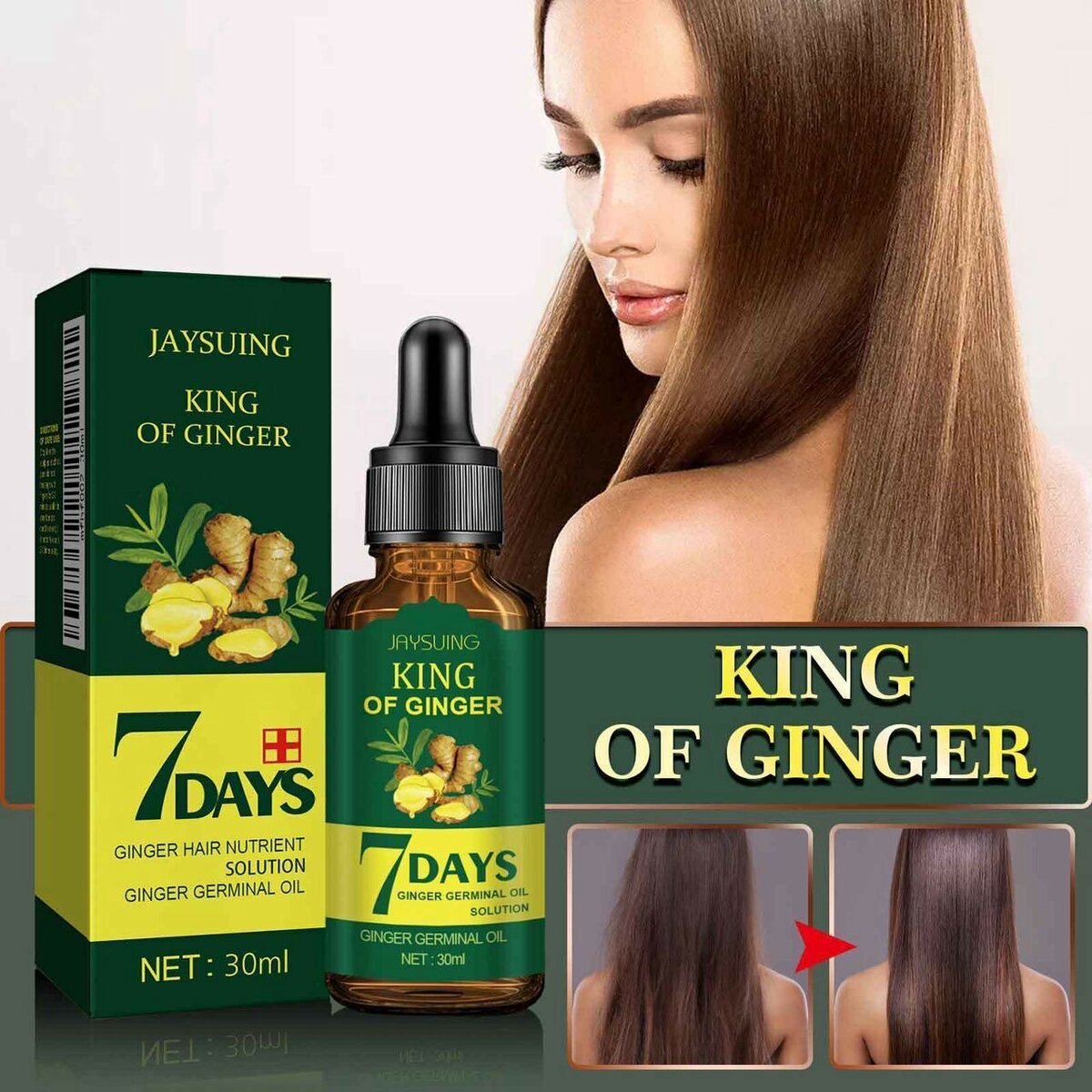 Ginger Hair Growth Oil