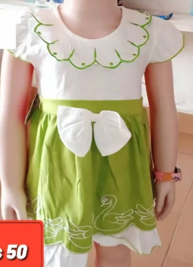 Cotton baby dress