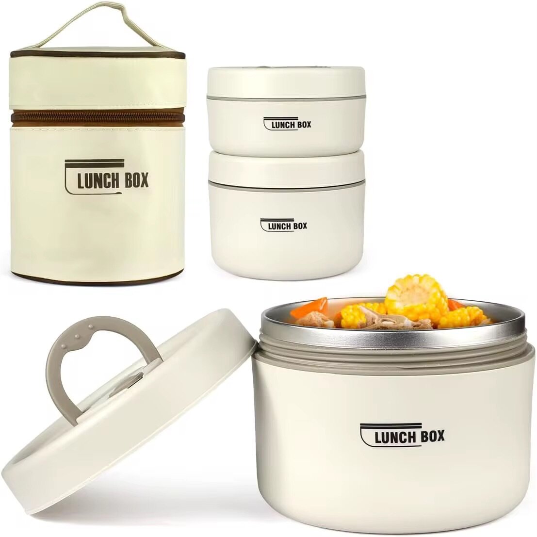 Lunch Box Isotherme en Acier
