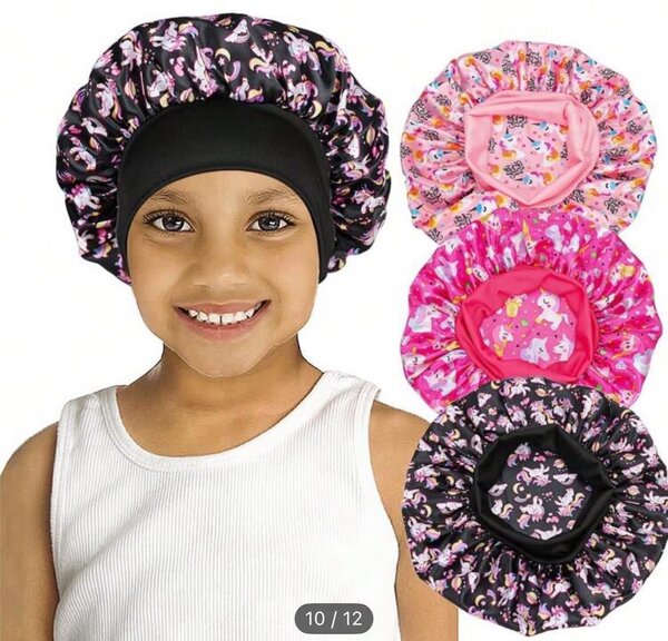 Bonnet de Nuit Enfant Licorne