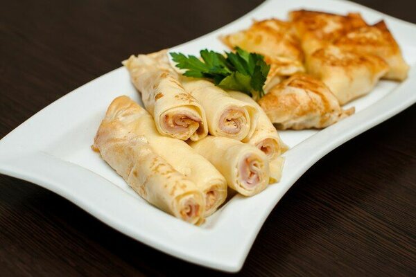 Crêpes salée jambon fromages