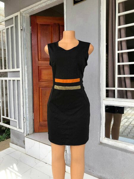 black dress