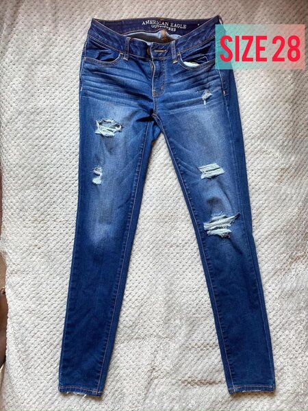 Thrift jeans