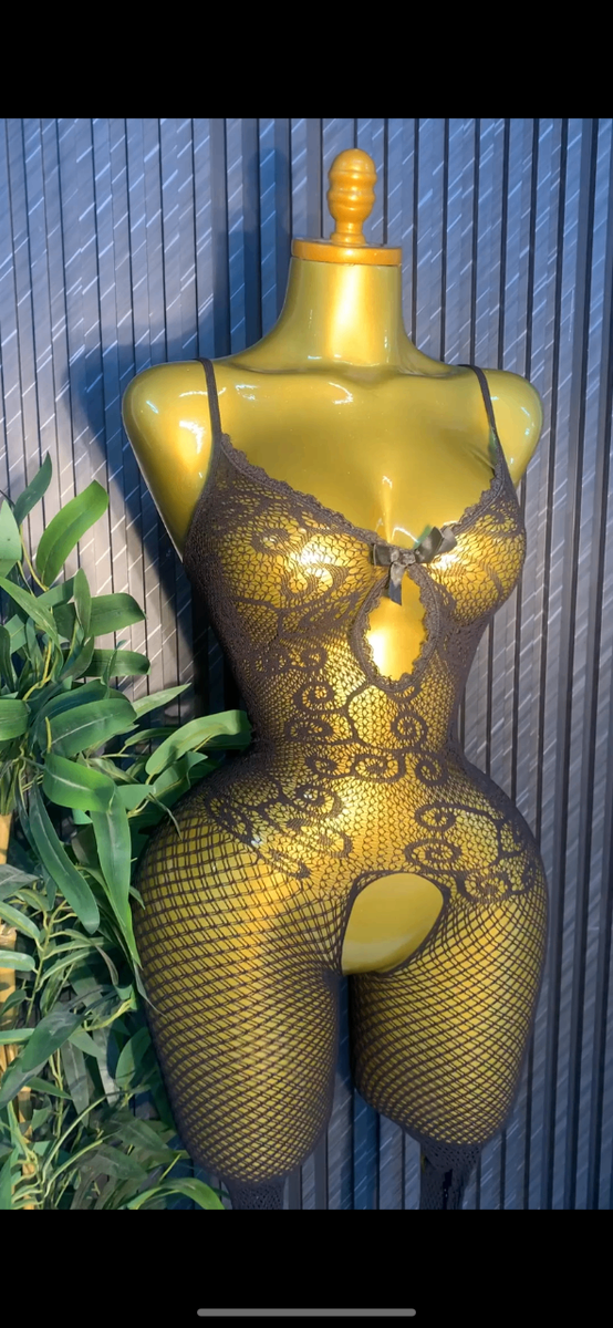 Body sexy en dentelle noire