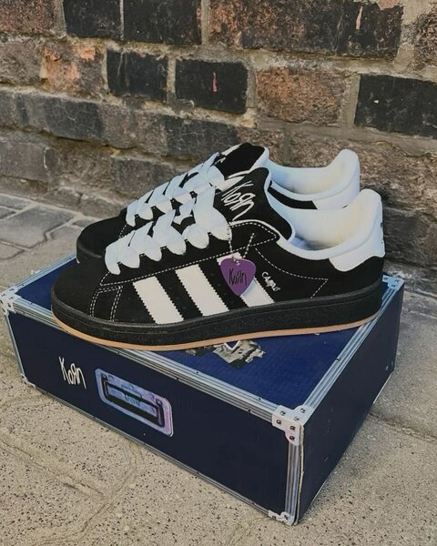 Baskets Campus Noires et Blanches