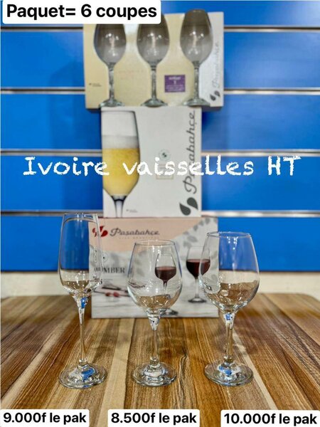 Verre Coupe (6pcs) de haute gamme