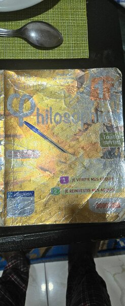 Cahier de Philosophie Doré