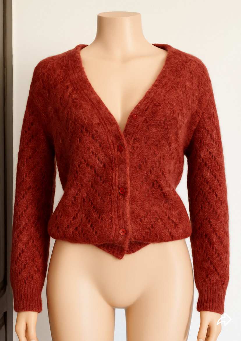 Cardigan douillet en laine