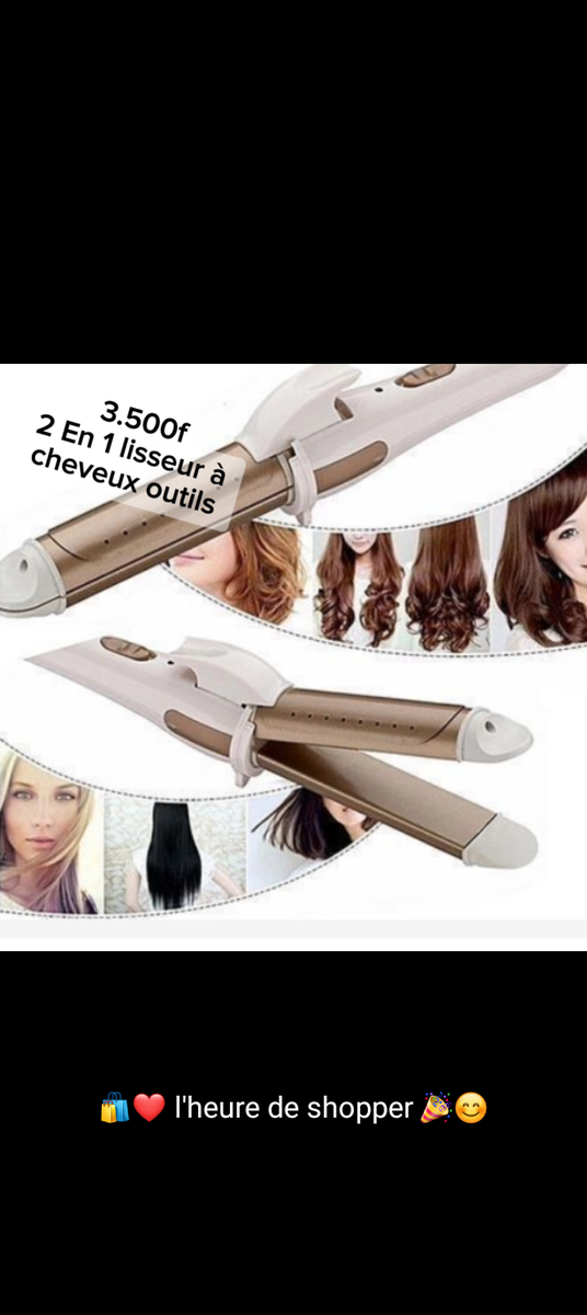 2 en 1 bouglidie+ lisseur