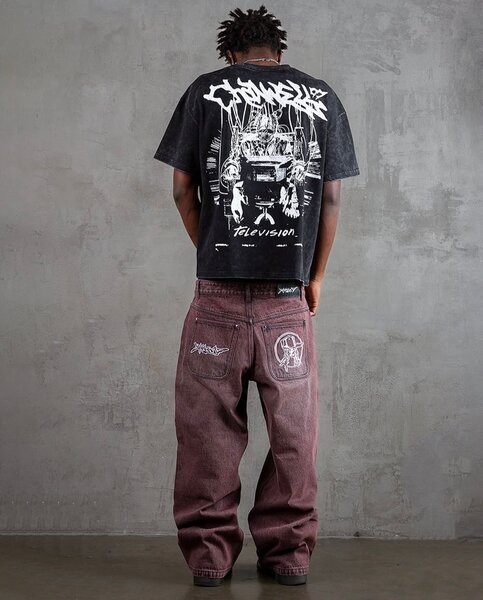 Jeans amples décontractés