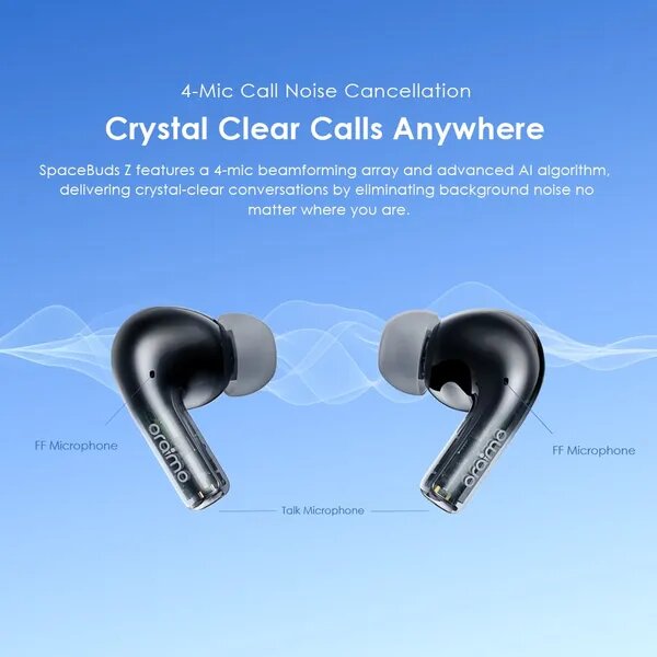 oraimo SpaceBuds Z ANC True Wireless Earphones with Spatial