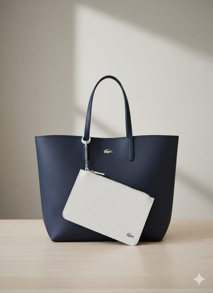 Sac cabas élégant avec pochette