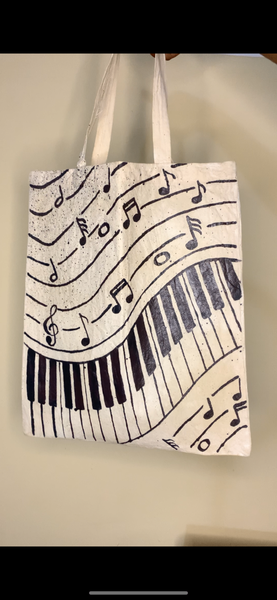 Sac en toile artistique imprimé