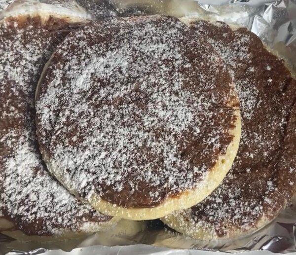 4 pancakes nutella