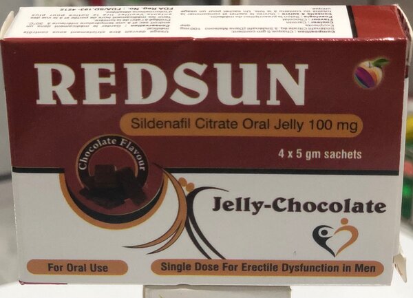 REDSUN JELLY SACHETS 4,s