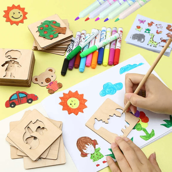 KIT POCHOIR A DESSIN