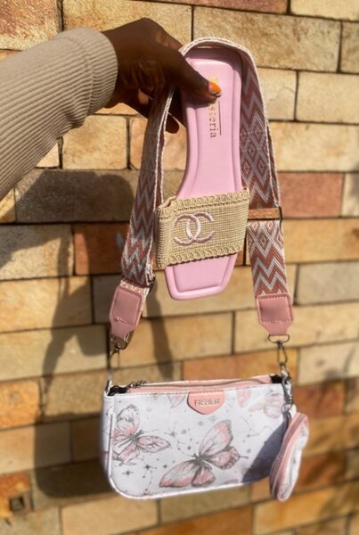 Bag and slippers