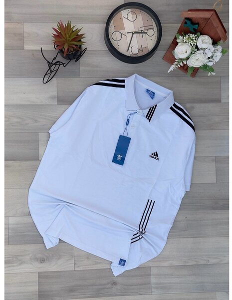 Polo Blanc Homme Sport