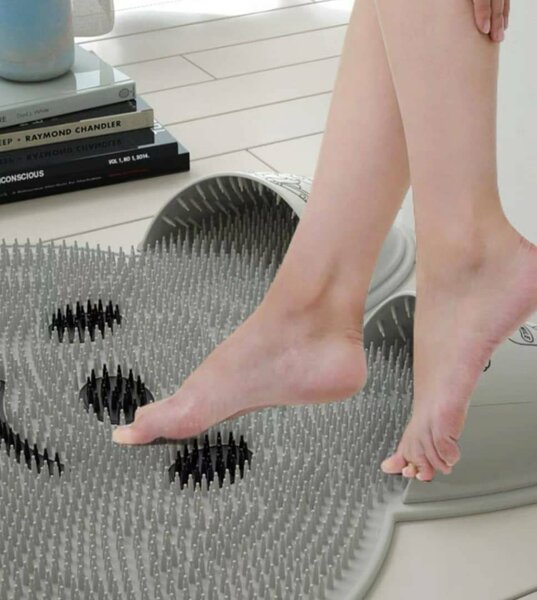 Tapis de frottement de pieds, tapis antidérapant en silicone