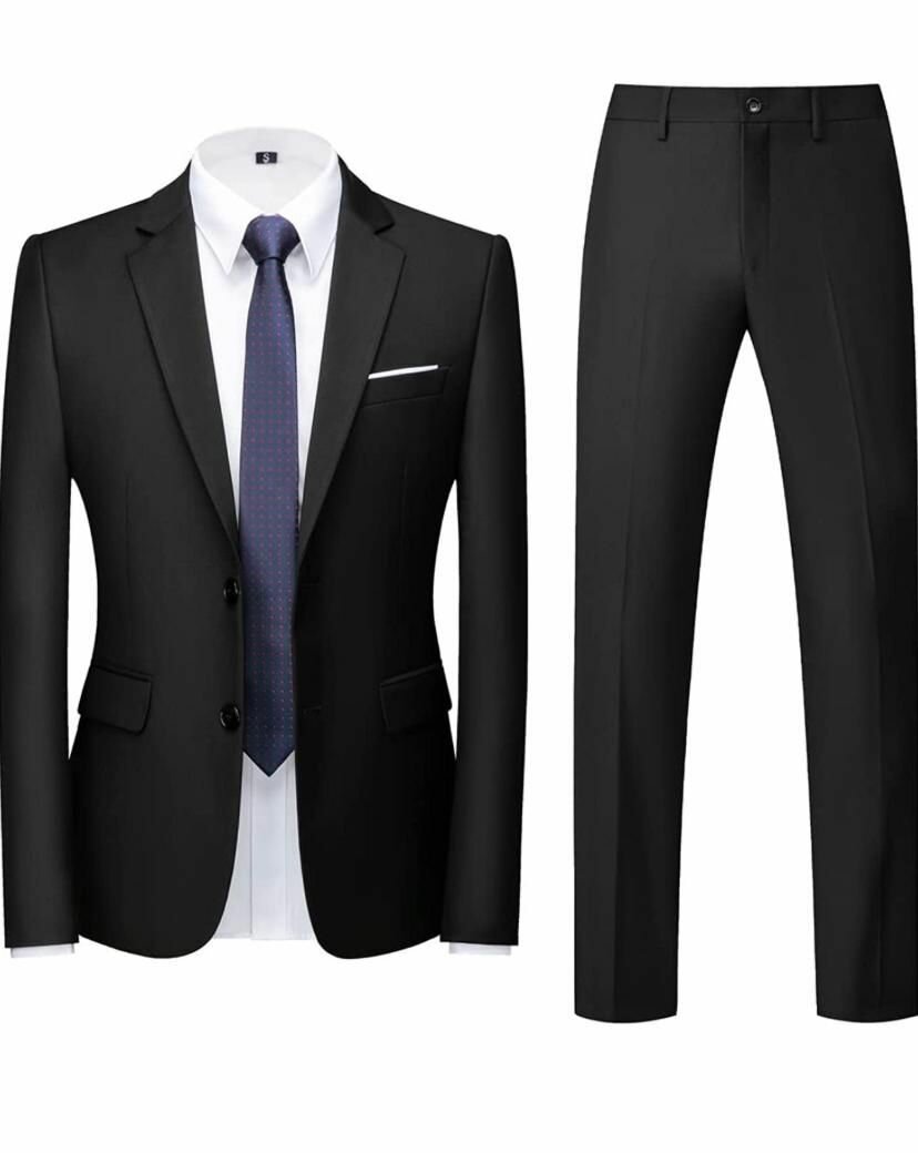Ensemble VESTE 02 Piece-NOIR
