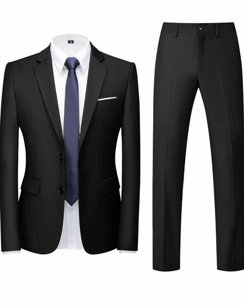 Ensemble VESTE 02 Piece-NOIR