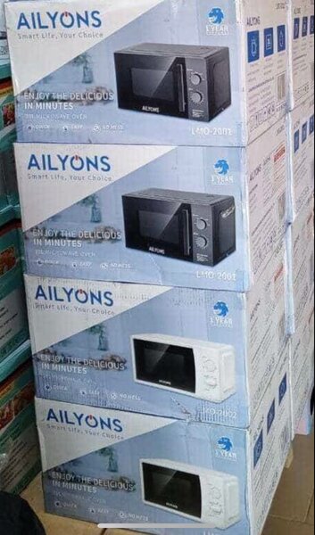 Haier,Lefon and Ailyon microwaves available