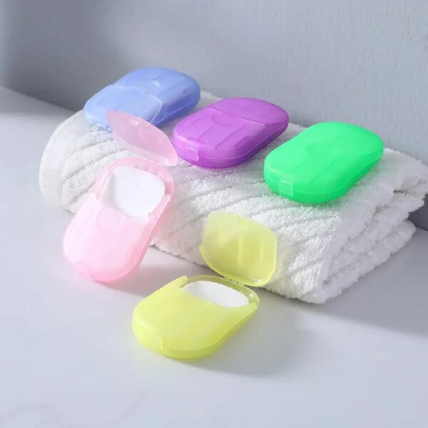 10 Mini savon portables