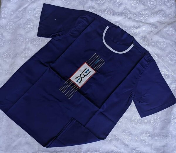 Chemises noir-bleu