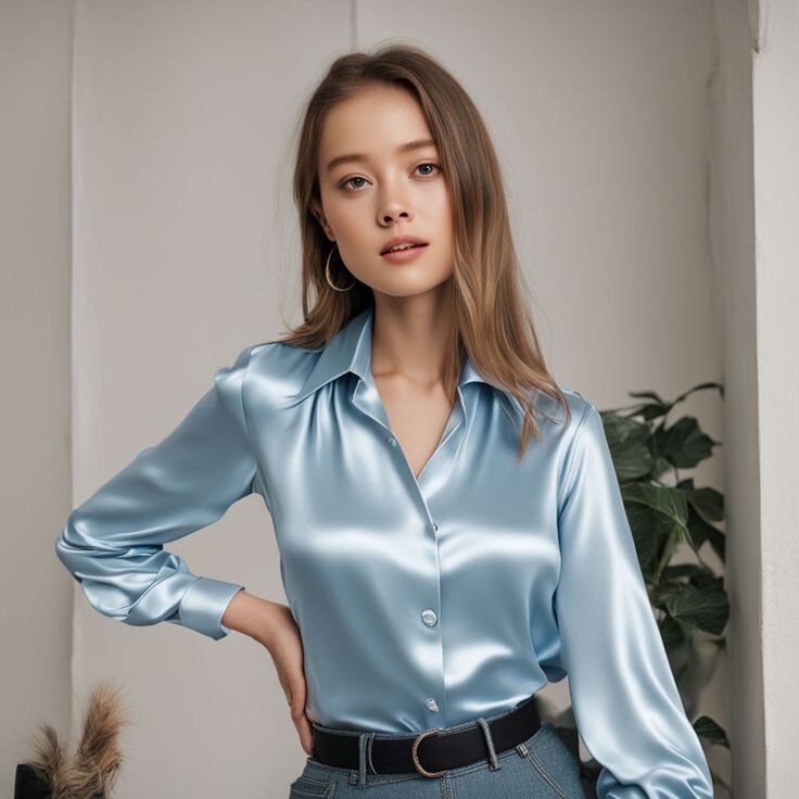 Chemise Zara satin